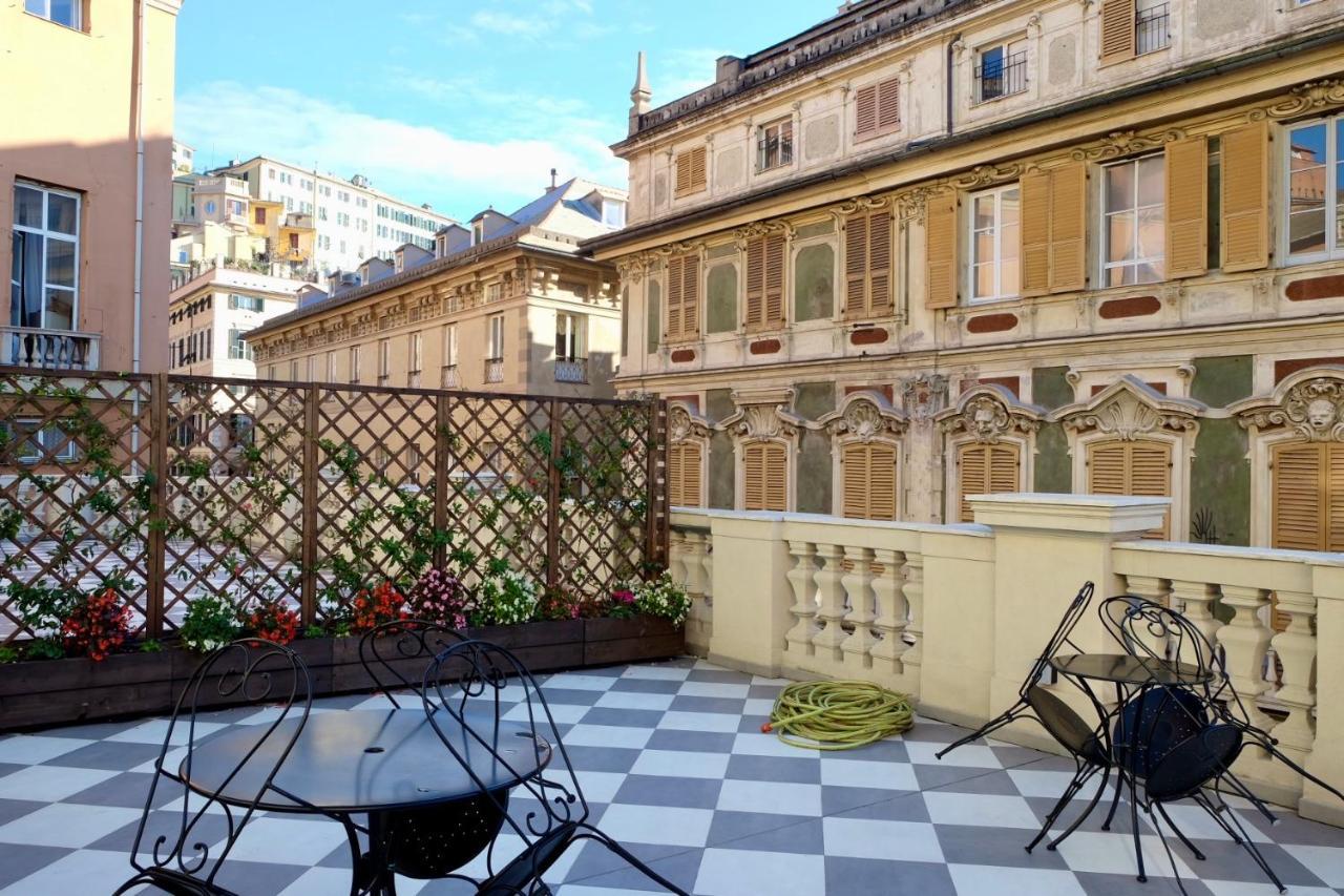 Monolocale Di Pregio Palazzo Dei Rolli Lägenhet Genua Exteriör bild